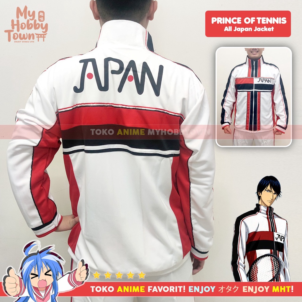 Kostum Cosplay Jaket Anime Prince Of Tennis Tenipuri All Japan Celana