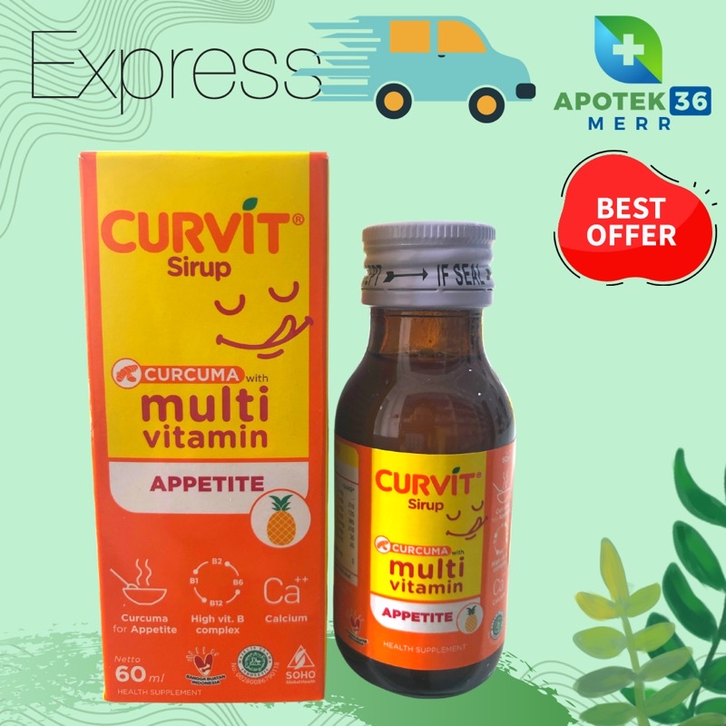 CURVIT MULTIVITAMIN SYR 60ML