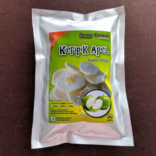 Keripik Apel 1/2kg, Export Quality
