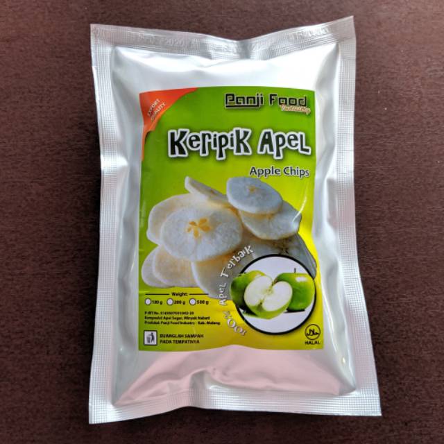 Keripik Apel 100gr, Export Quality