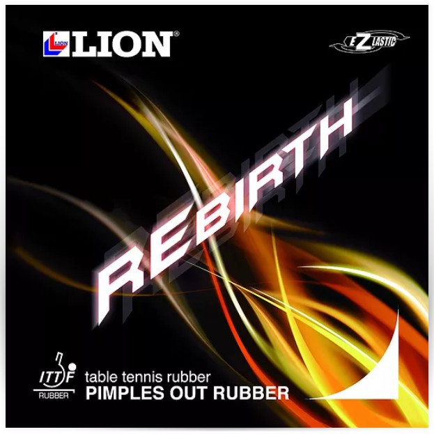 Karet Bet Bintik Semi Lion Rebirth Bat Tenis Meja Pingpong Rubber Bertahan Serang Goyang Half Long