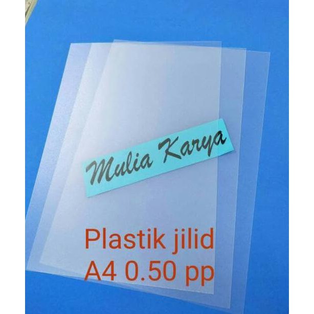 

Plastik Mika Jilid A4 Tebal 0.50 pp Doff isi 10 lembar TERLARIS