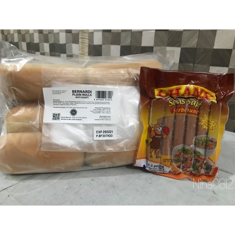 

Paket hotdogs