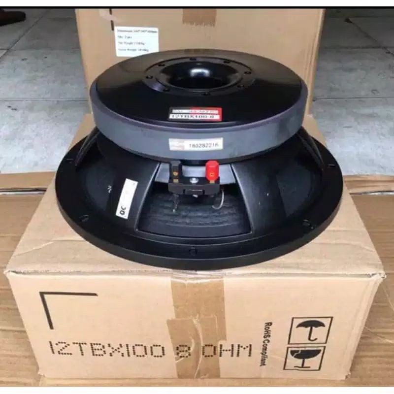 component speaker B&C 12tbx100 component speaker 12 inch BNC