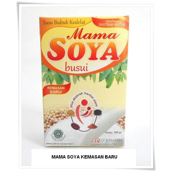 

MAMASOYA PEMBELIAN 4 DUS - MAMA SOYA - ASI BOOSTER