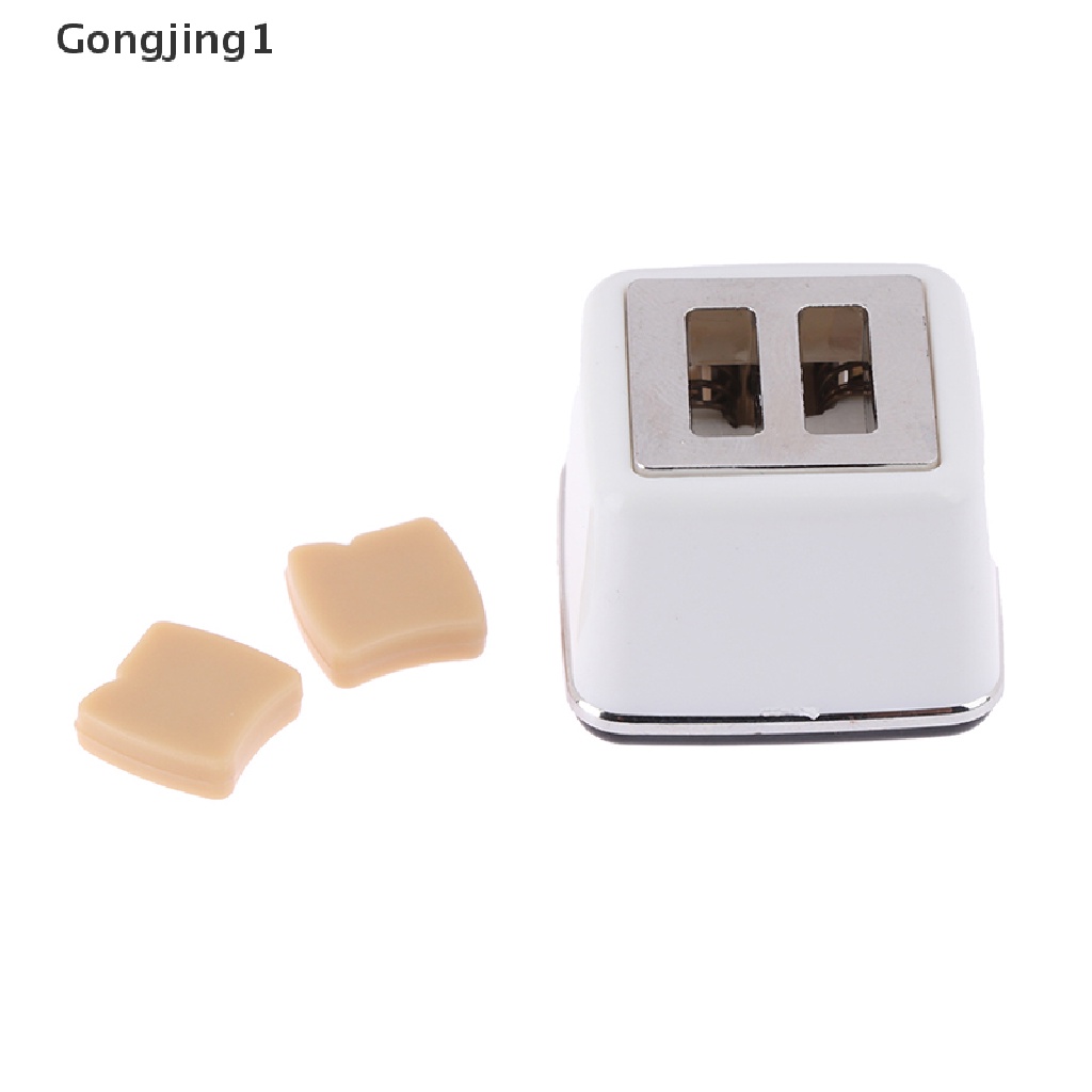 Gongjing1 Mainan Miniatur Mesin Roti Panggang Skala 1: 12 Untuk Dekorasi Rumah Boneka