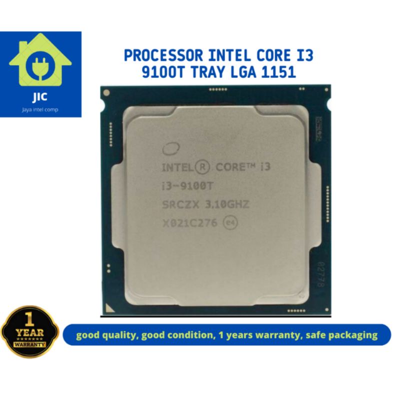 PROCESSOR INTEL CORE I3 9100T TRAY LGA 1151