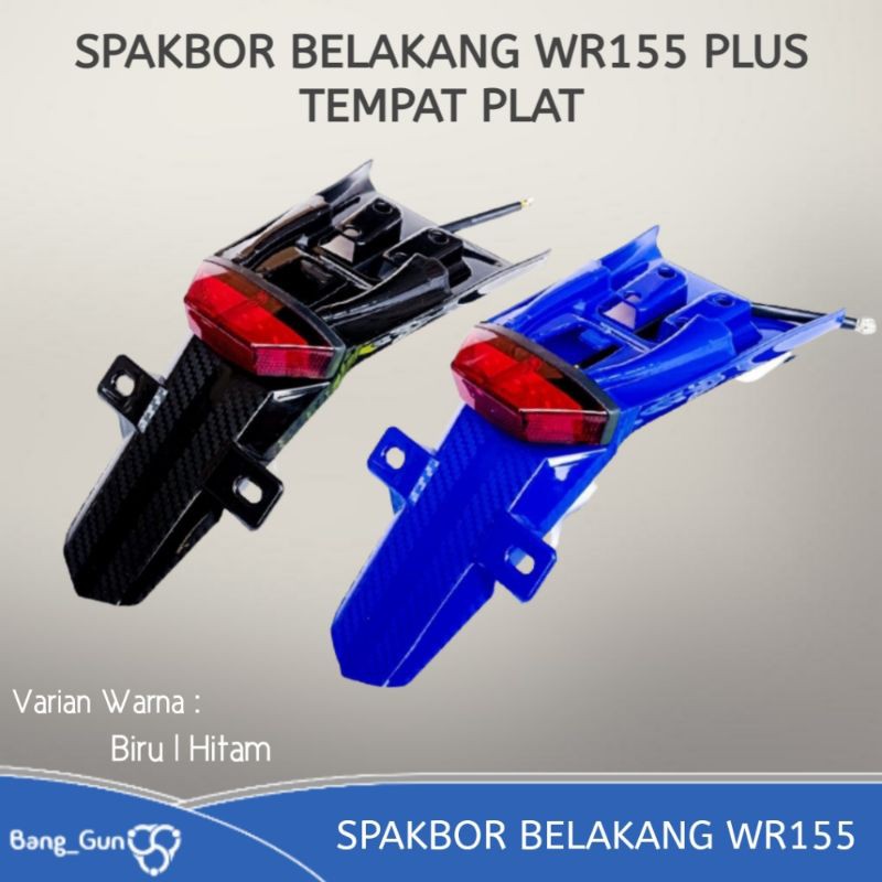 Spakbor Belakang / Stoplamp LED WR155 undertail WR155