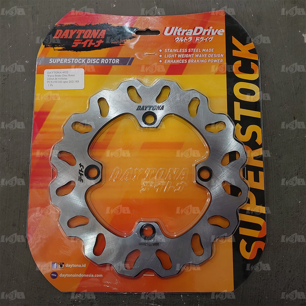 Daytona Piringan Cakram Honda PCX 150 160 Rear Disc Brake Racing Rem Belakang