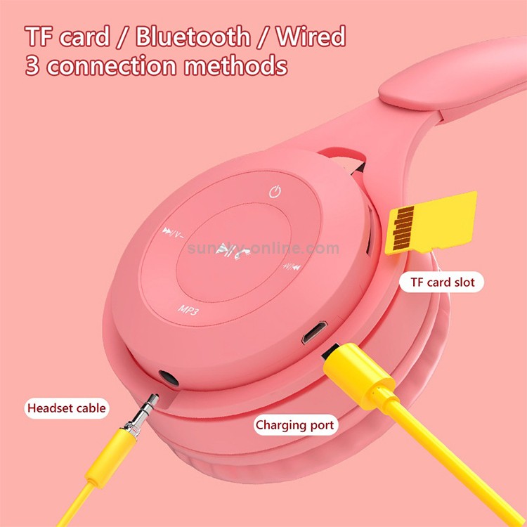 Headphone Macaron Wireless Y08 /Stn 36 Bluetooth Headphone Macaron Y-08 /Stn 36