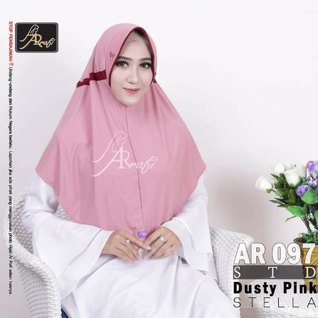 Jilbab instan Ar-Rafi AR 097 std
