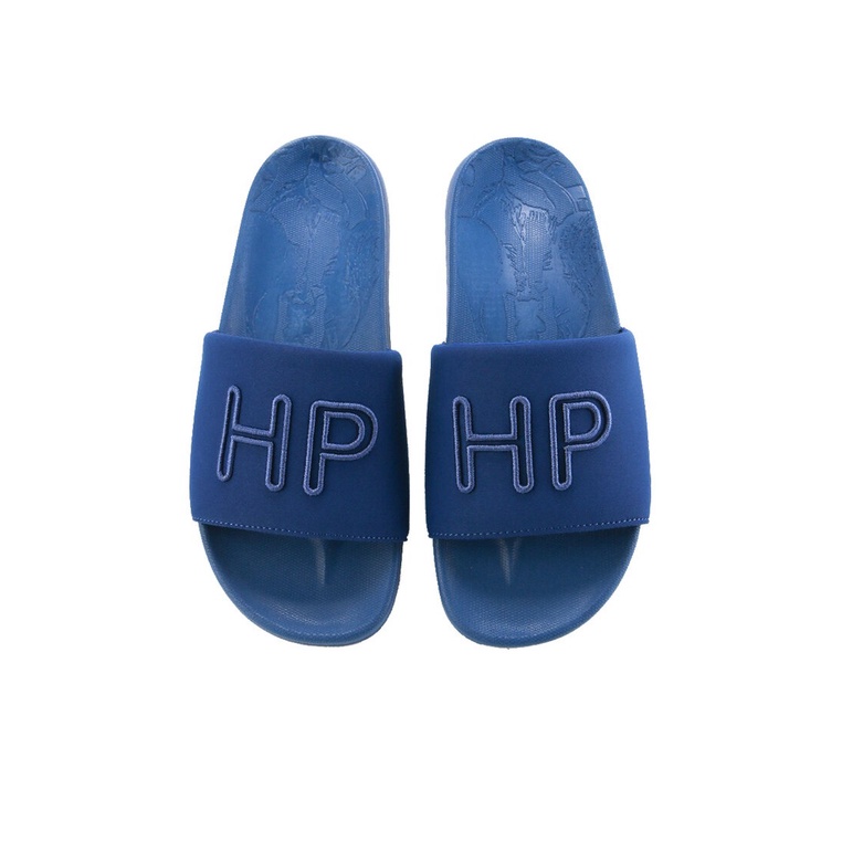 SANDAL SLIDE HUSH PUPPIES PRIA ORIGINAL CASUAL BRANDED BIRU HM07