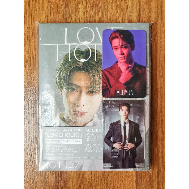 NCT 127 2nd Japan Mini Album Loveholic Jaehyun version CD, Photocard / PC B2, Benefit Tower Record