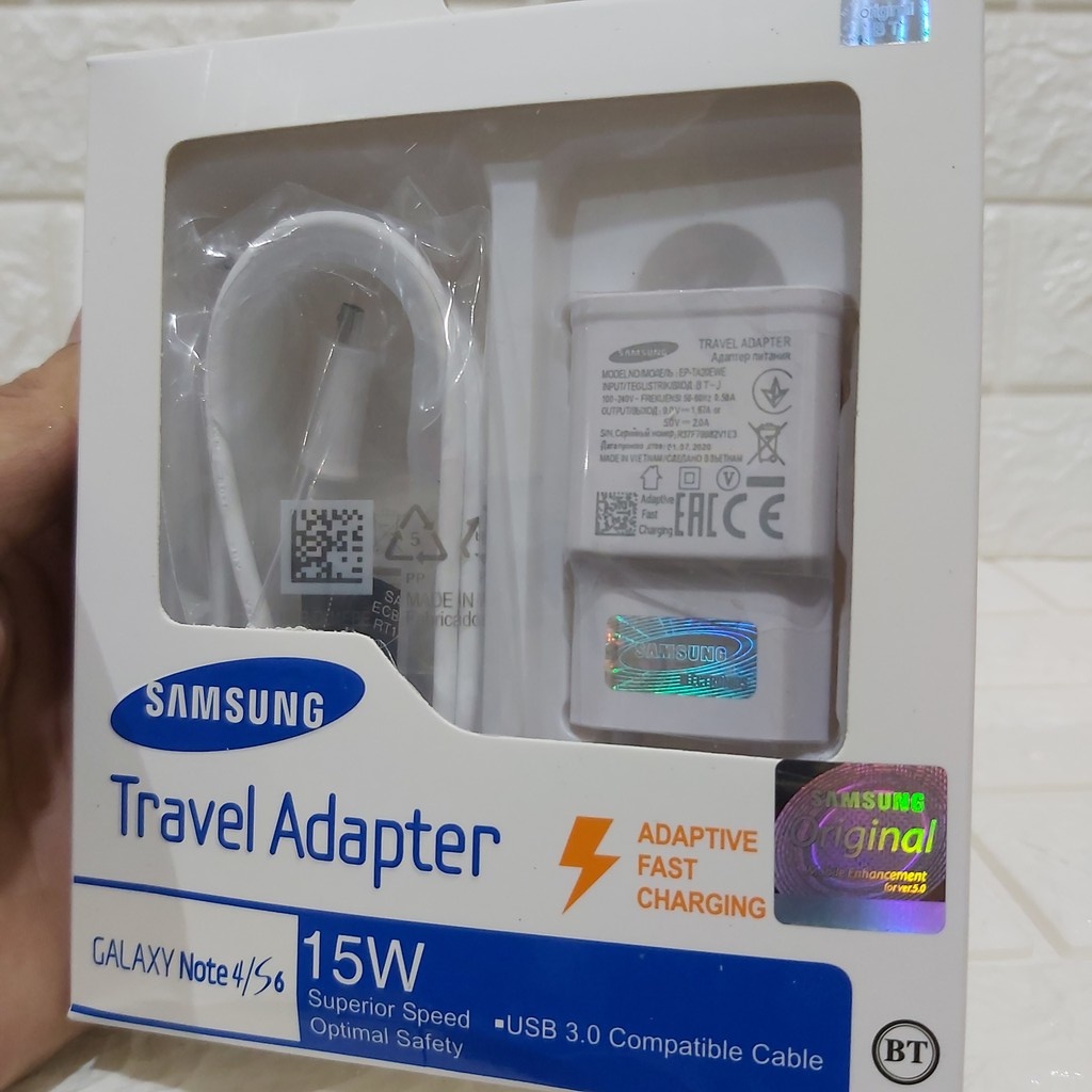 [COD] Charger Samsung Original fast Charging -Charger samsung note 5 Note 4 S7 S6 j2 j3 j5 j7 E5 E7