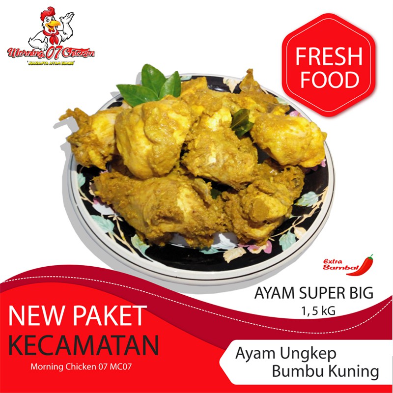 

Ayam Ungkep Bumbu Kuning New Produk Paket Kecamatan