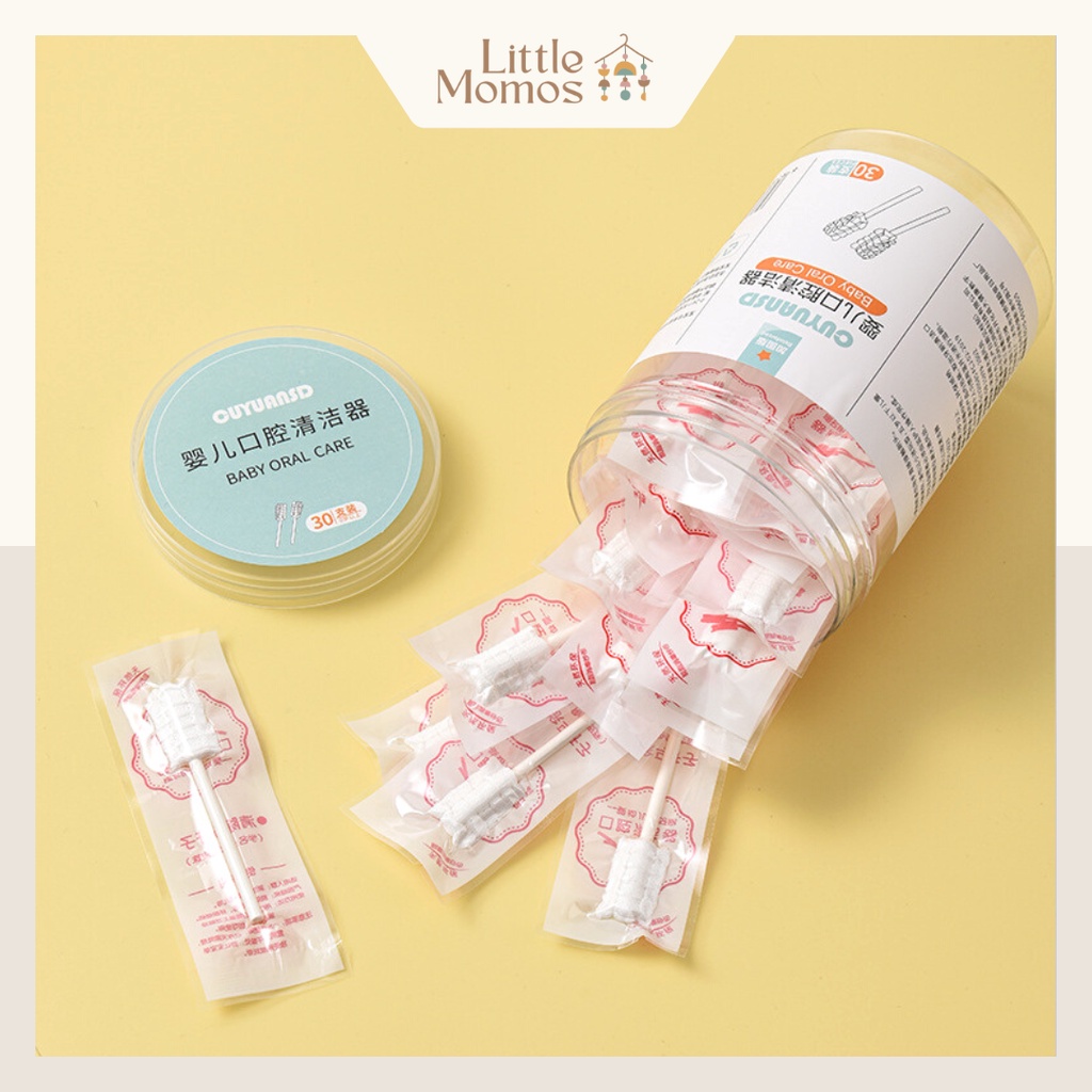 Little Momos Kasa Pembersih Lidah Bayi Sikat Lidah Bayi New Born Baby Oral Cleaner 0-1 Tahun