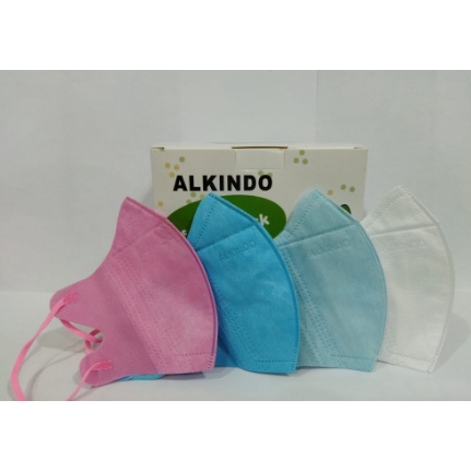 Duckbill Alkindo Anak Warna Warni 50 Pcs Murah