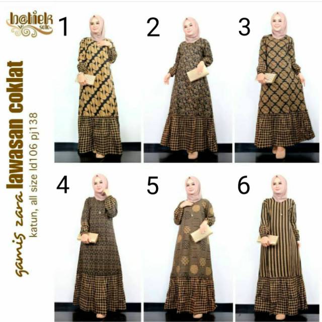 Gamis Batik Manggar,padi,sekar,cantik,kubis,kipas,daun,kupu