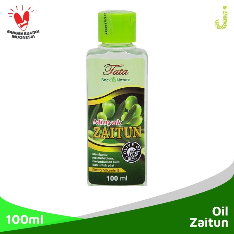 Ready Stok TATA MINYAK RAMBUT KEMIRI 100ML varian ZAITUN 100% Produk Asli Indonesia