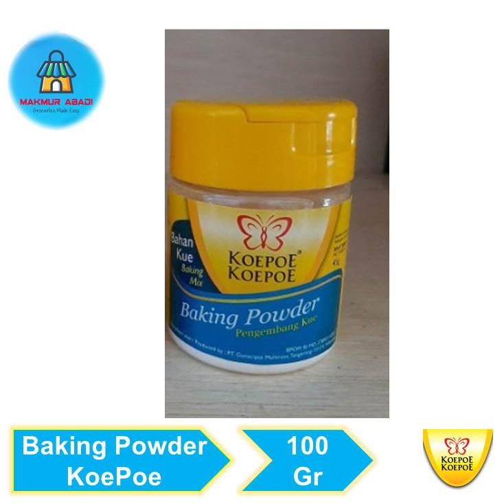 

Baking Powder Koepoe Koepoe [45g] || Makmur Abadi Official Store