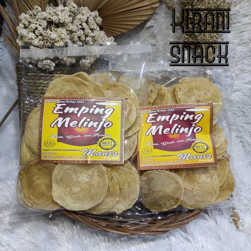 

Emping melinjo benggol manis mentah 250gr siap goreng kualitas super /emping tebal manis 250gr