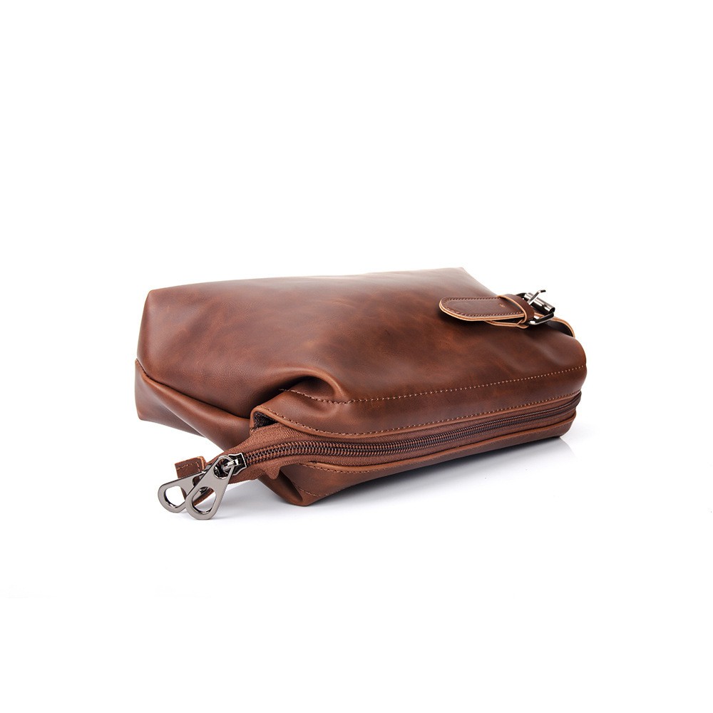 Clutch Pria Murah / Clutch Wanita AndBun Tas Tangan Hand Bag Pouch - Xclutch Kantoran Kulit