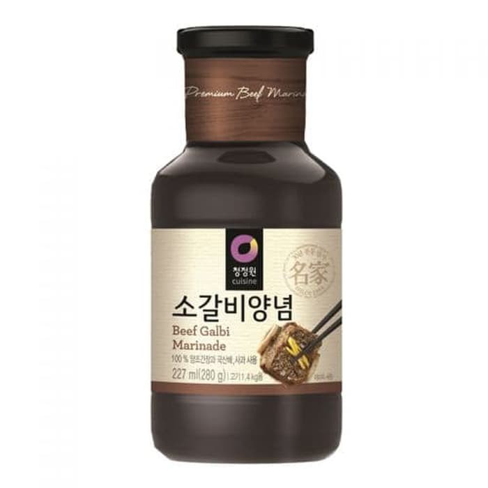 

CHUNGJUNGWON BEEF GALBI MARINADE 280 GRAM | CHUNG JUNG ONE 228 ML