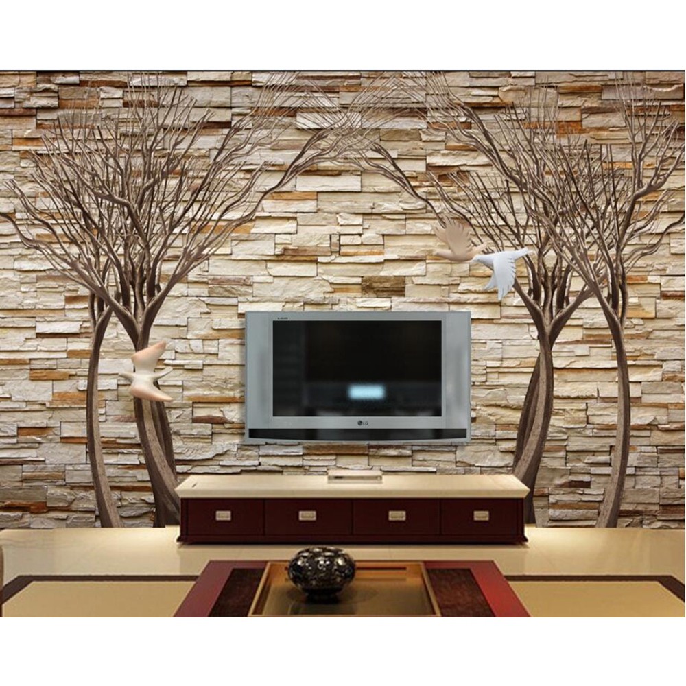 WALLPAPER STICKER 3D RONA WALL FOAM ZT0316 700mm X 770mm X 3mm GOLD RONA WALLPAPER ORIGINAL