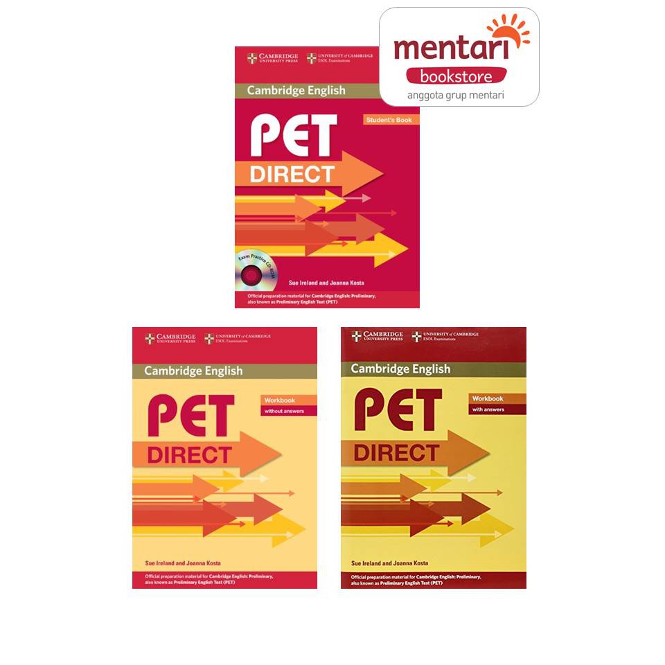 

PET for School Direct | Buku Ujian