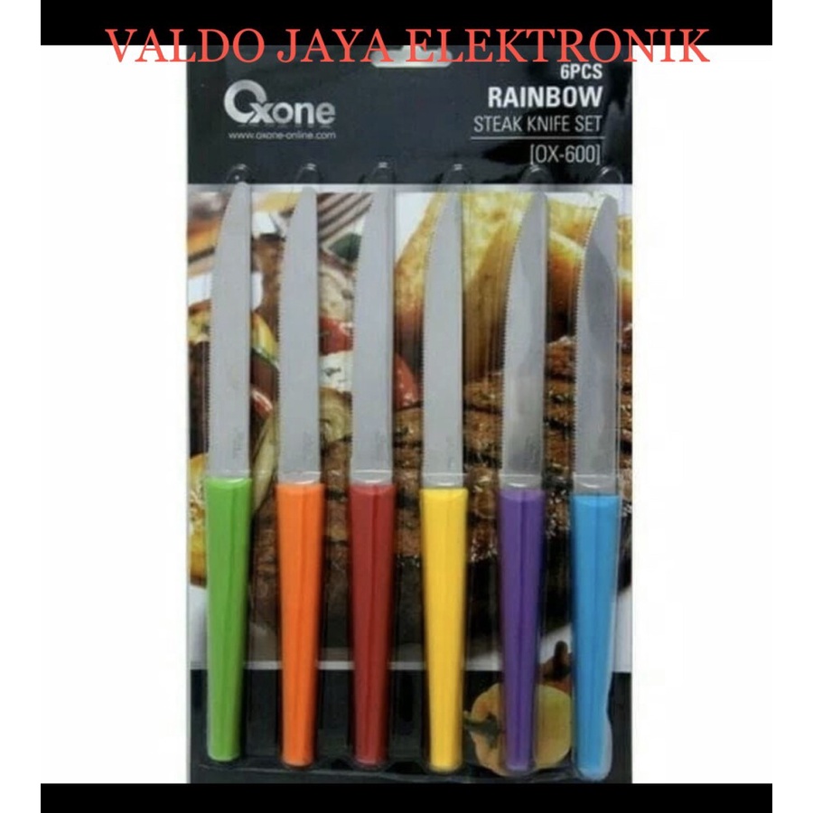 OXONE Pisau Set Steak OX-600 Pisau Dapur Set OX600 OXONE ORIGINAL