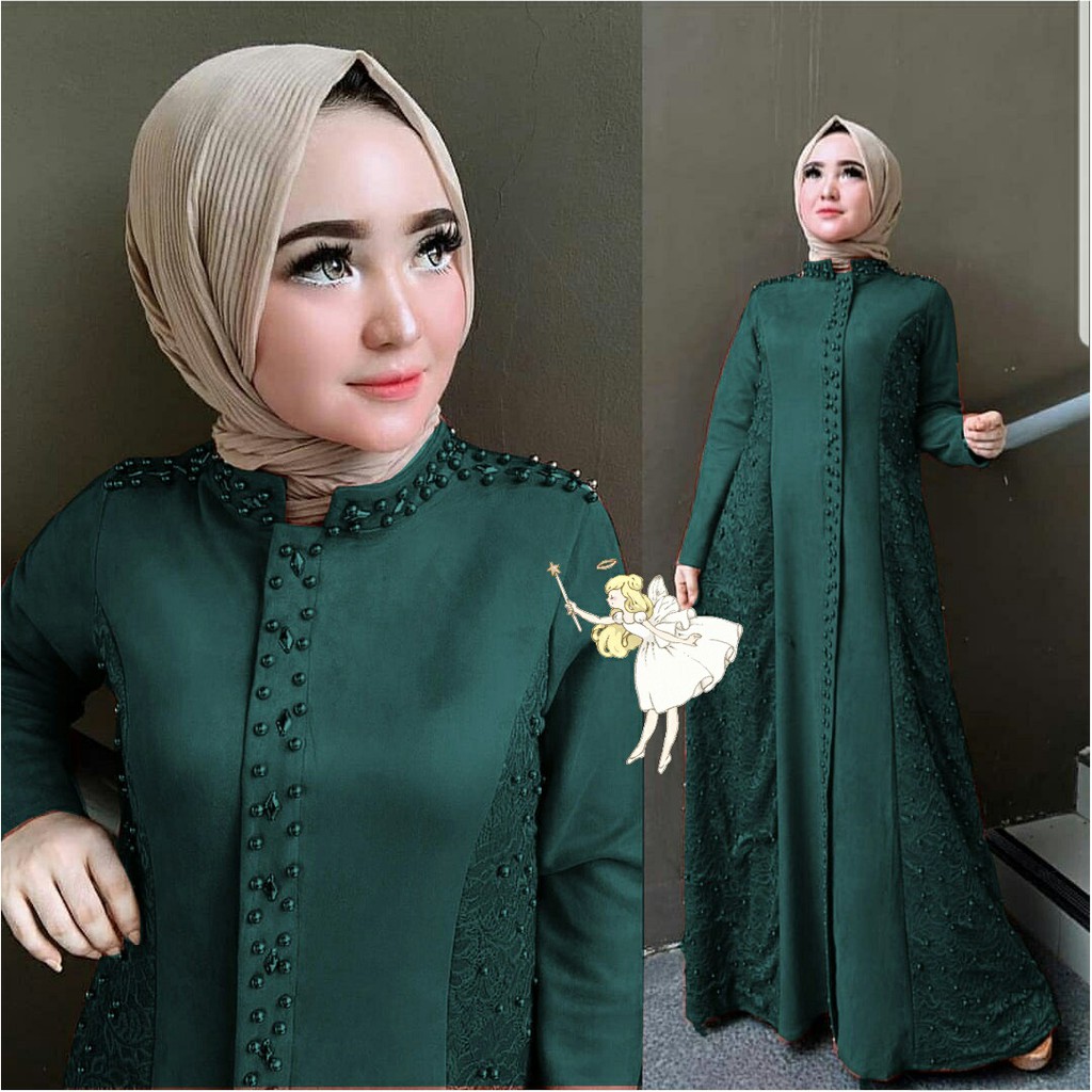 MAXI LUXMOTE / SWEDEN vV / LUXMOTE BUSANA FASHION HIJAB / PAKAIAN WANITA KONDANGAN / BAJU PESTA HIJAB