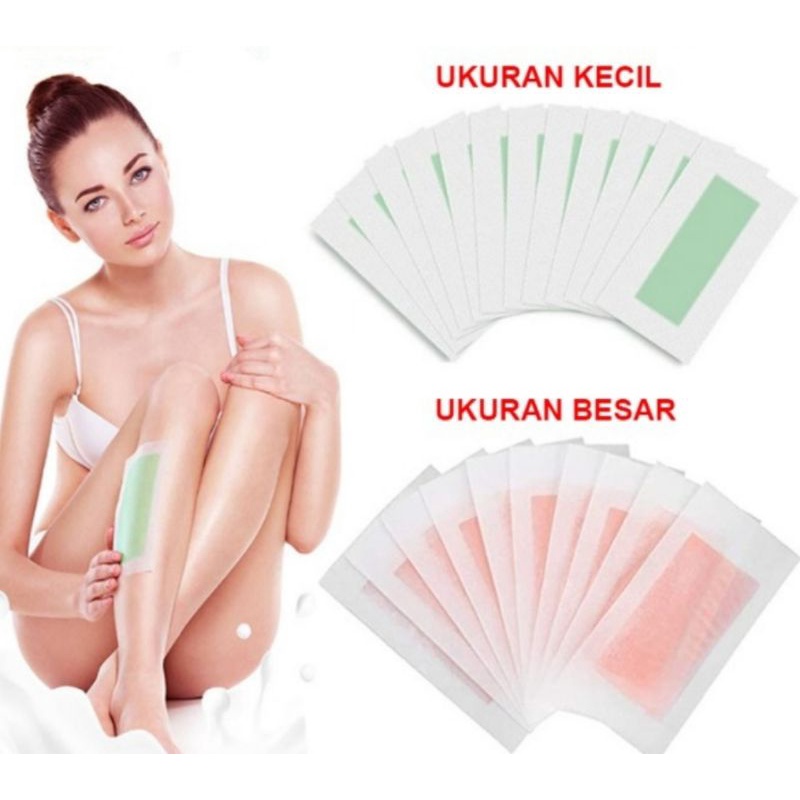 paper waxing kertas pencabut bulu ukuran besar hair removal