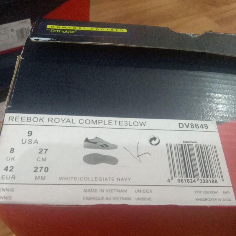 sepatu Reebok royal complete3low/DV8649