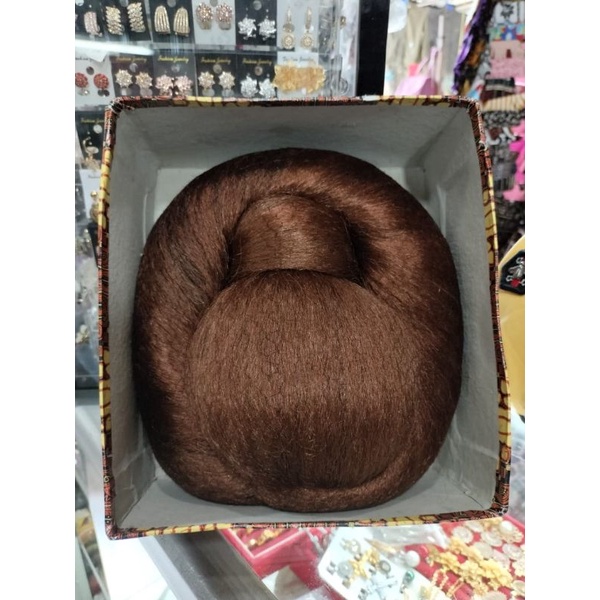 konde jawa hairpiece/cemara asli-PIRANG GOLD