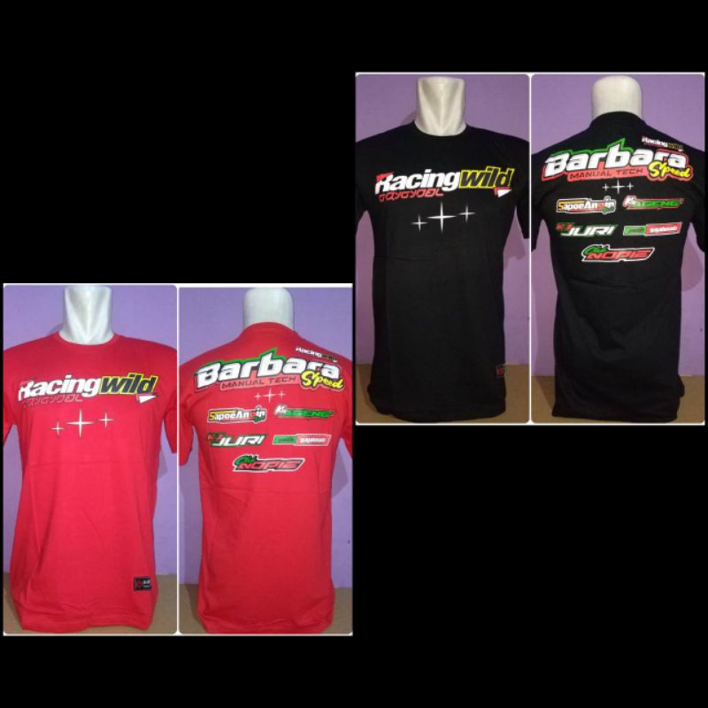 Kaos Barbara speed racing wild