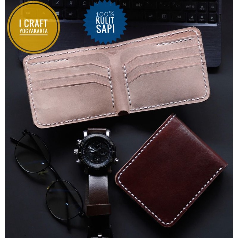 Dompet kulit pria classic full kulit