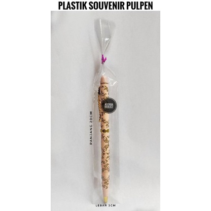 Plastik Souvenir Pulpen / Plastik Opp