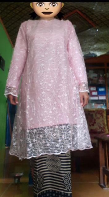 Ratu Shofia Brokat Tile Mutiara Original