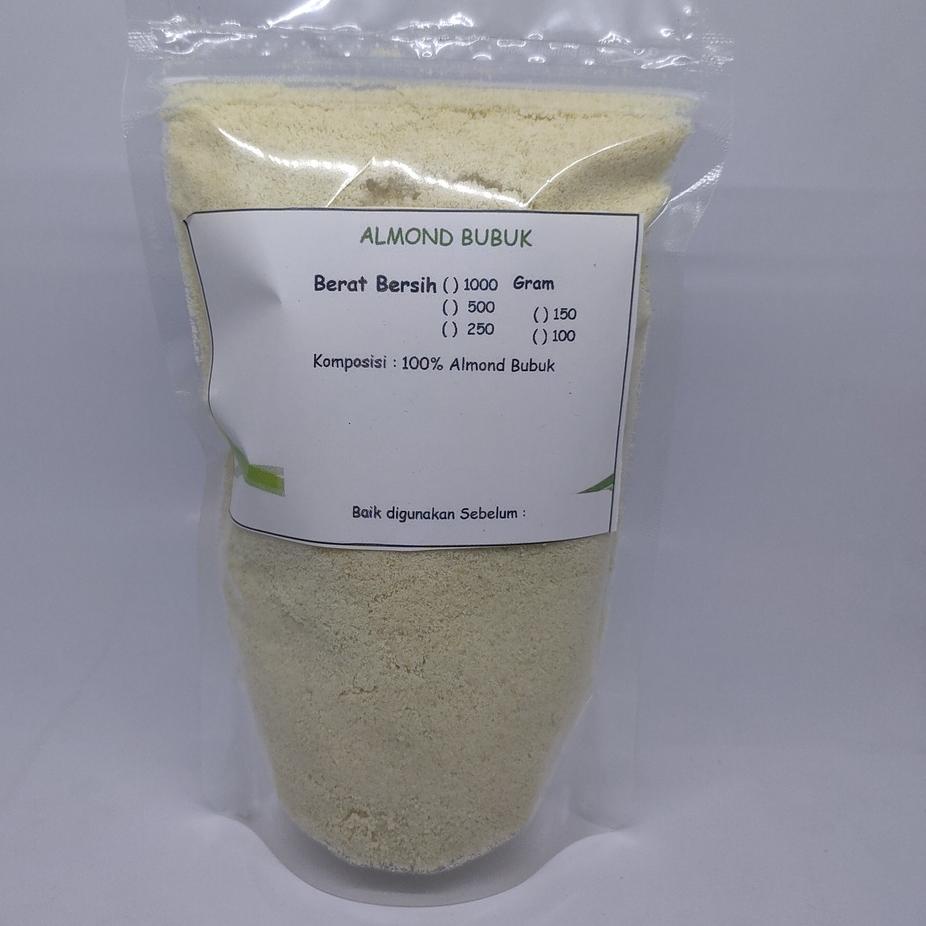 

Kekinian 250gr Almond Flour - Tepung Almond Bubuk - Keto ~