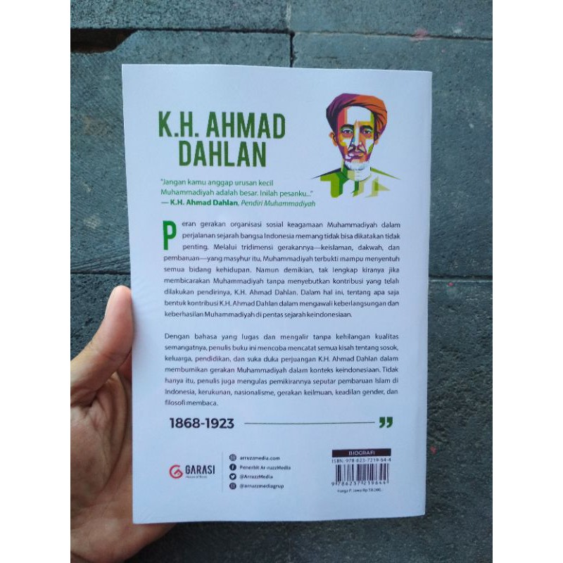 Buku Biografi Kh Ahmad Dahlan 1869 1923 Shopee Indonesia