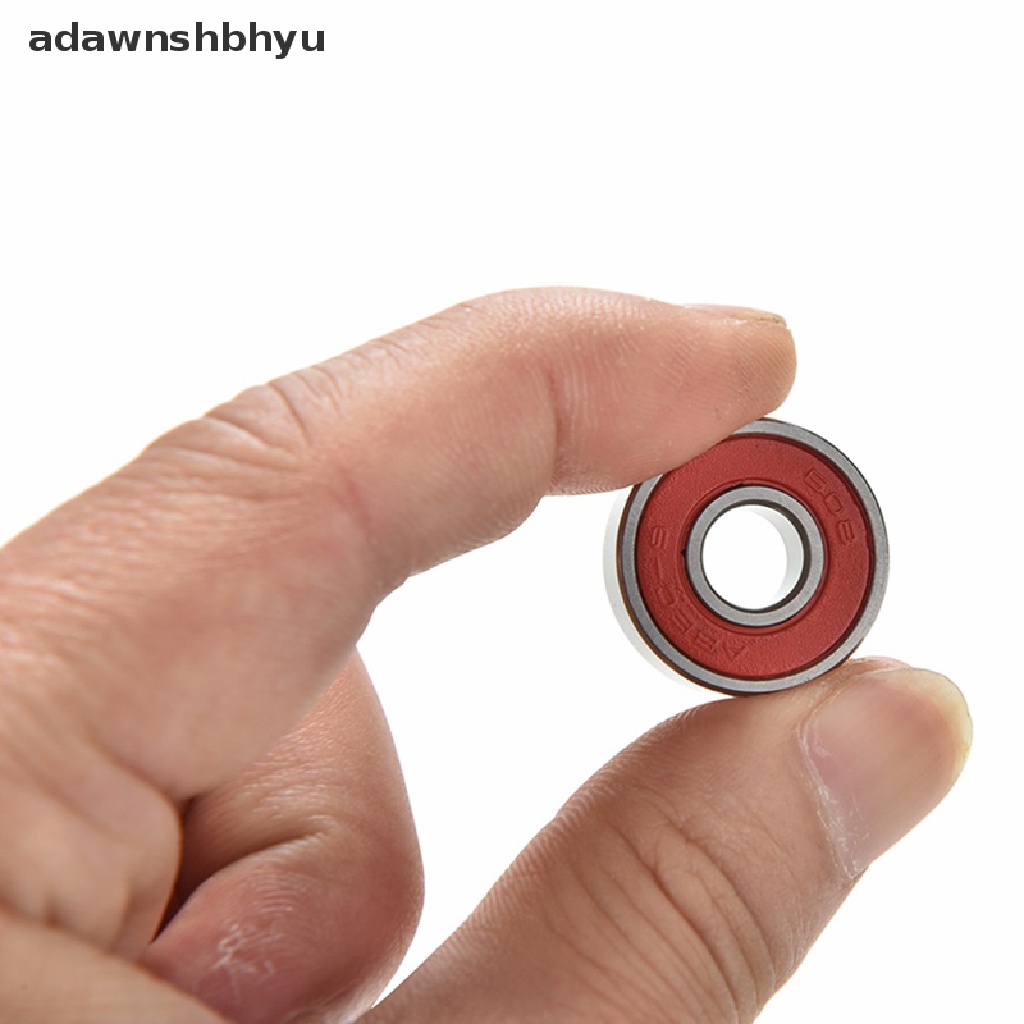 Adawnshbhyu 10PCS ABEC 9alas Stainless Steel Roller Skate Scooter Roda Bearing