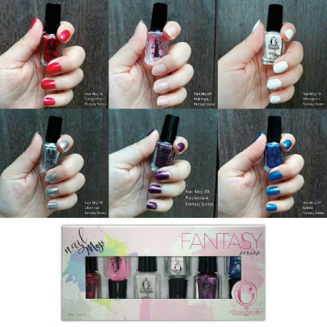 Madame Gie Nail Moji Fantasy Series 7ml  (100% Original)