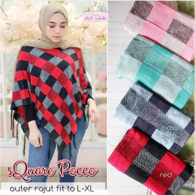 Square pocco / abcd label