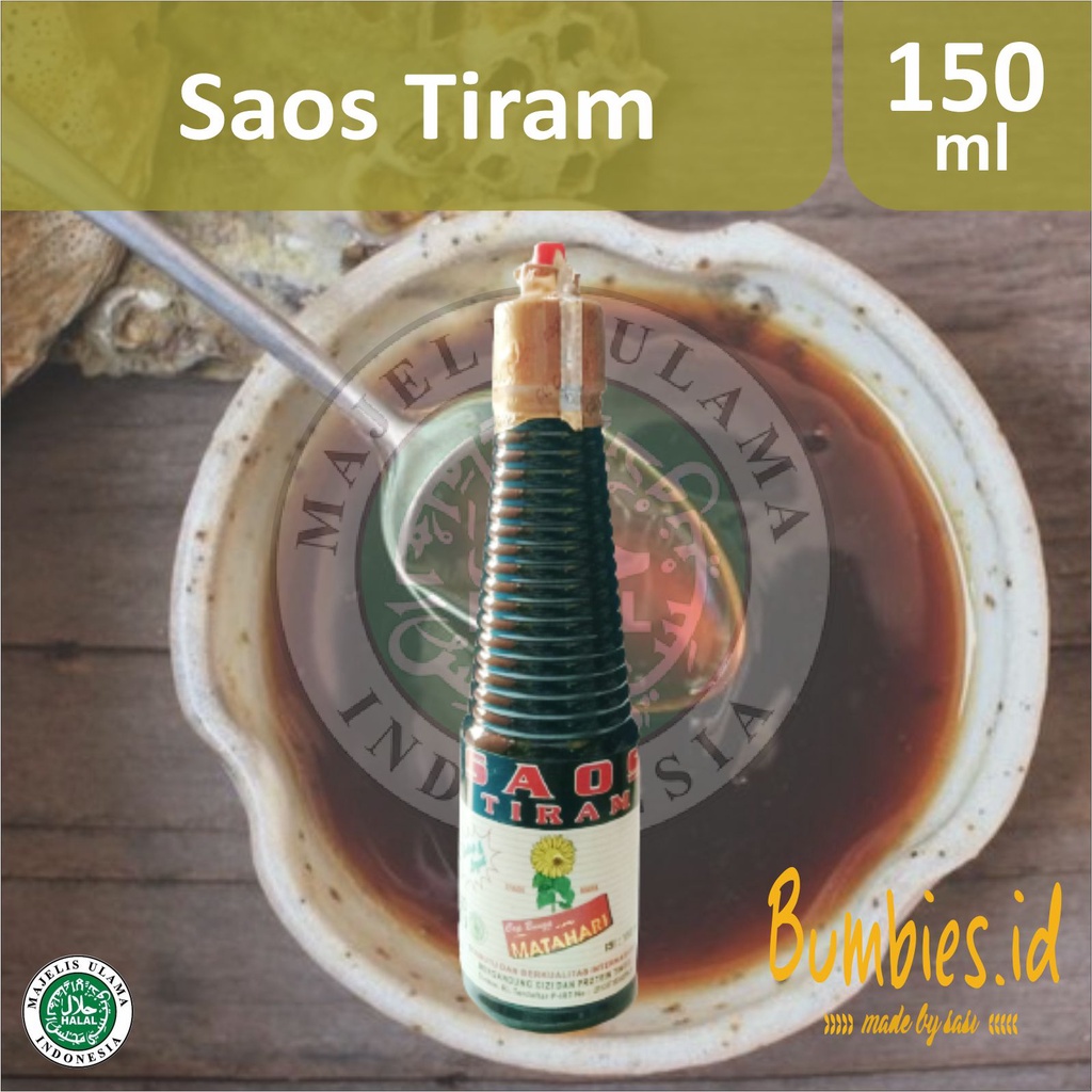 

Saus Tiram organik Cap Matahari 150ml (HALAL) Penyedap Rasa | penguat rasa | saos tiram untuk tumisa sayur