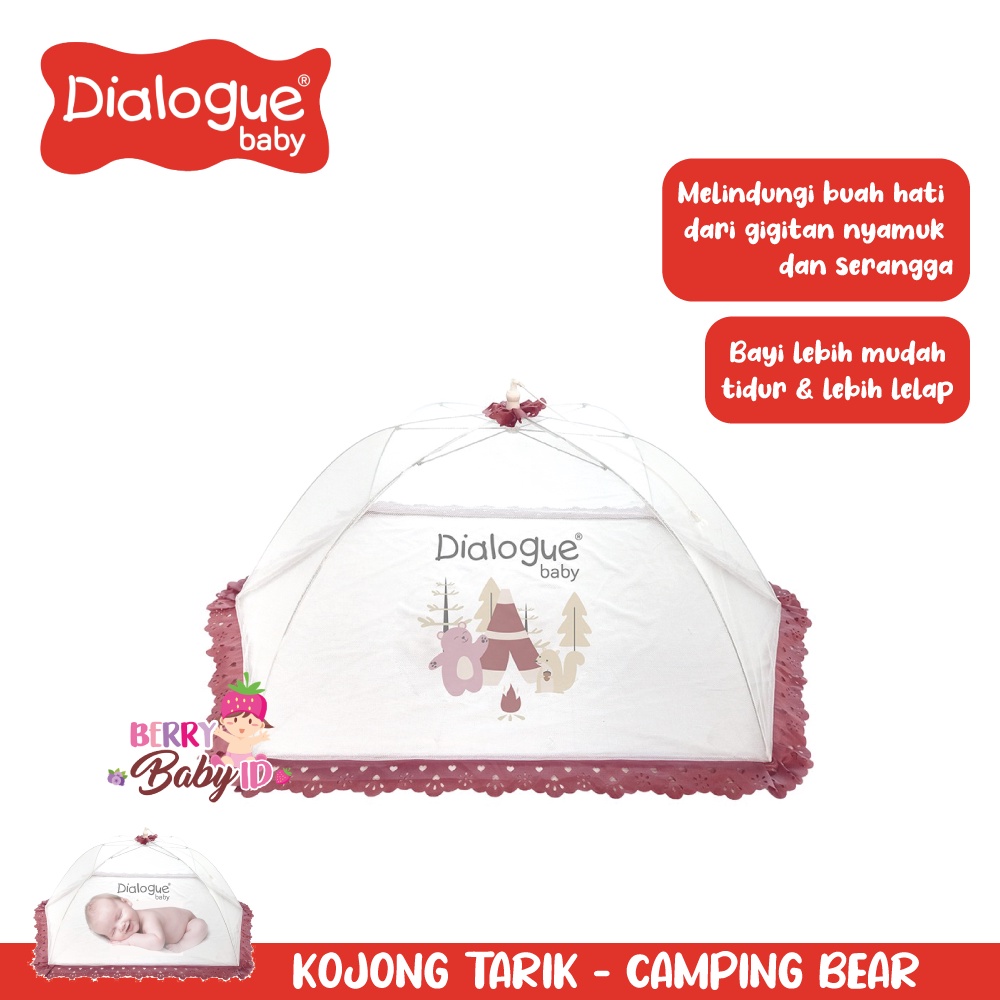 Dialogue Kojong Tarik Kelambu Bayi Lipat Anti Nyamuk Baby Mosquito Net Berry Mart