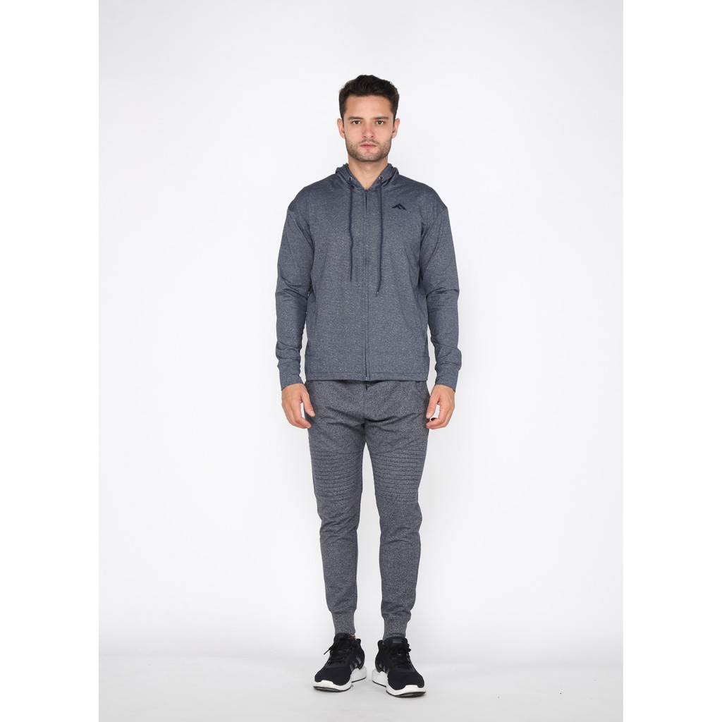 Celana Jogger Fenda 'Biker' Metallic Blue