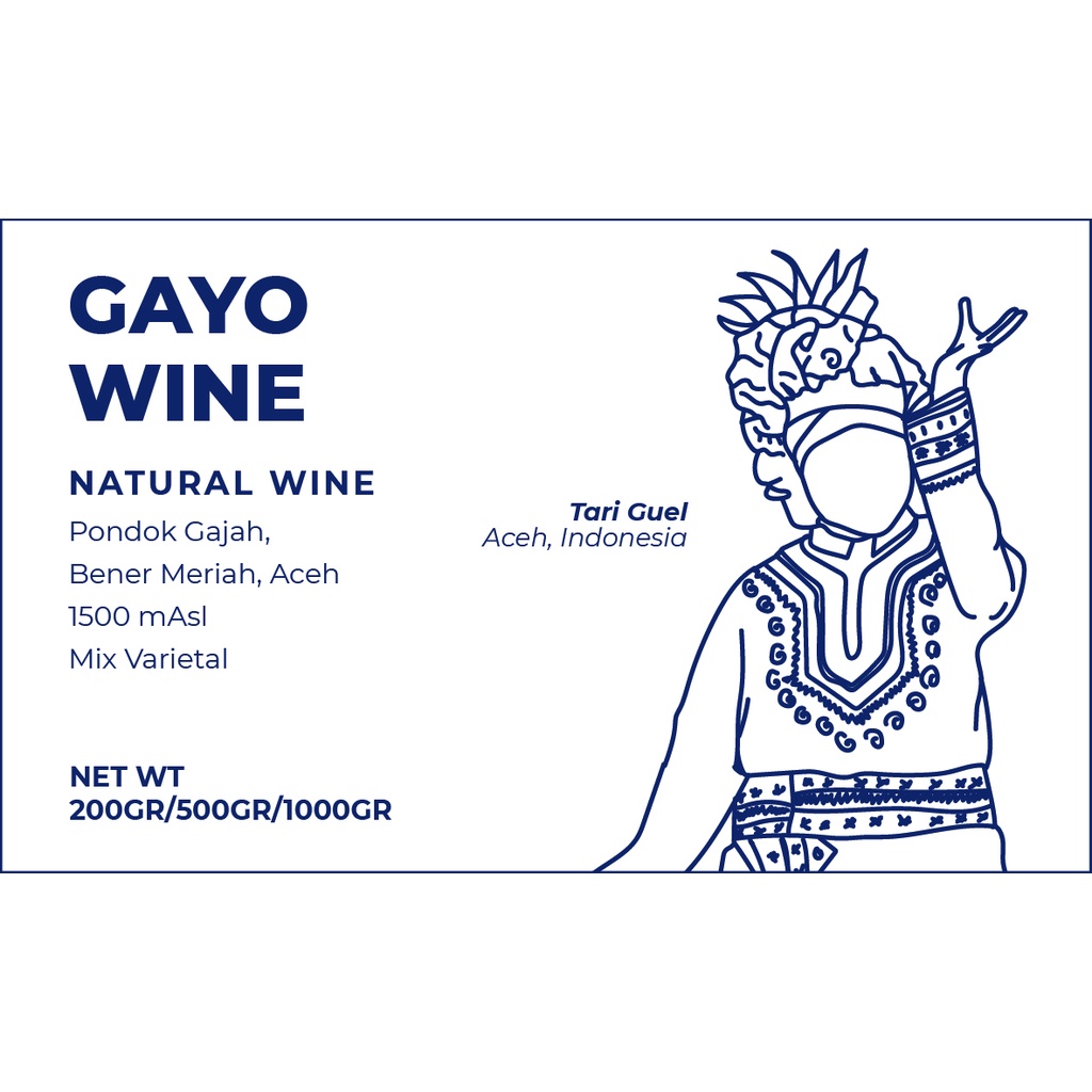 

KOPI ARABIKA ACEH GAYO WINE 500GR