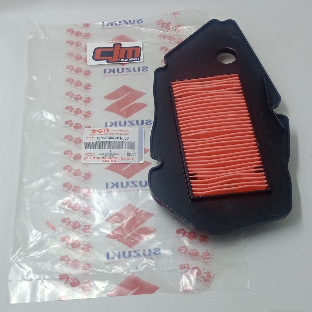 FILTER UDARA ORI SUZUKI SPIN 13780B46G01N000 BERKUALITAS