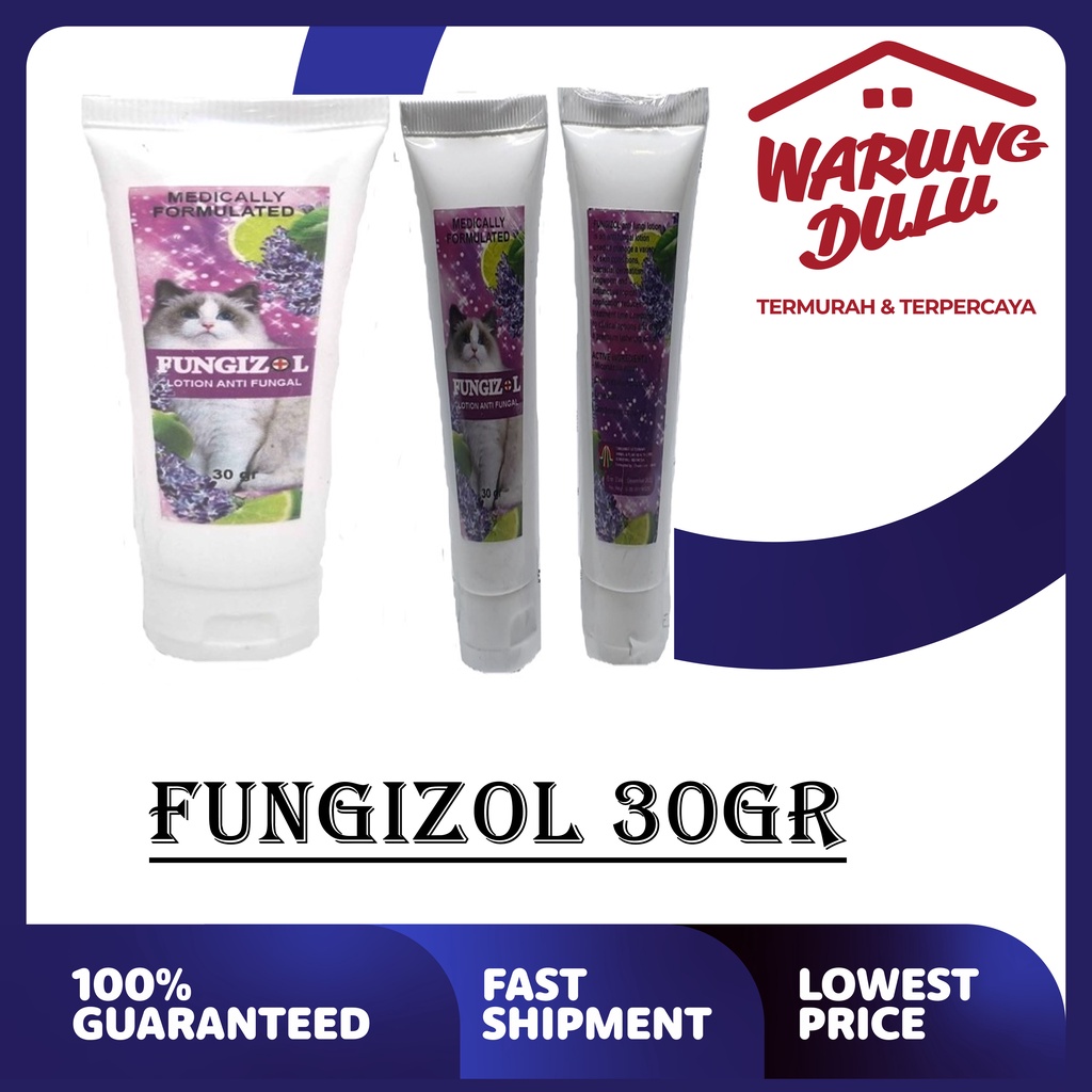 Fungizol lotion cat -salep jamur kucing salep anti jamur kucing