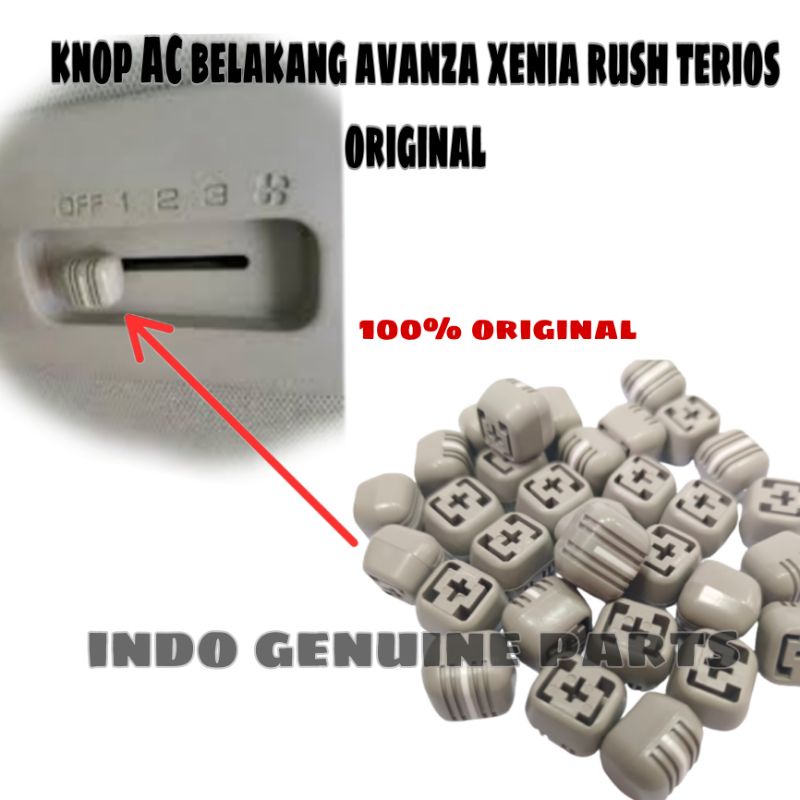 knop / knob ac belakang avanza xenia rush terios original